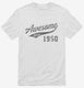 Awesome Since 1950 Birthday white Mens