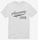 Awesome Since 1968 Birthday white Mens