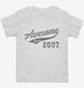 Awesome Since 2007 Birthday white Toddler Tee