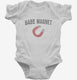 Babe Magnet white Infant Bodysuit