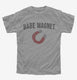 Babe Magnet grey Youth Tee