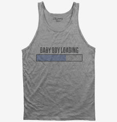 Baby Boy Loading Maternity Humor Tank Top