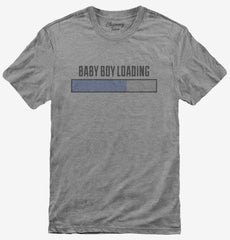 Baby Boy Loading Maternity Humor T-Shirt