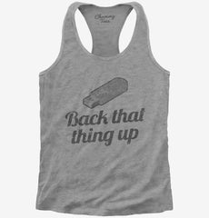 Back That Thing Up USB Stick Computer Humor Womens Racerback Tank