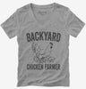 Backyard Chicken Farmer Womens Vneck