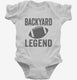Backyard Football Legend white Infant Bodysuit