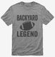 Backyard Football Legend grey Mens