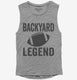 Backyard Football Legend grey Womens Muscle Tank