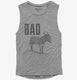 Bad Ass Funny Donkey  Womens Muscle Tank