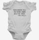 Be True To Yourself William Shakespeare Quote white Infant Bodysuit