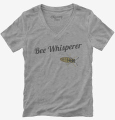 Bee Whisperer Womens V-Neck Shirt