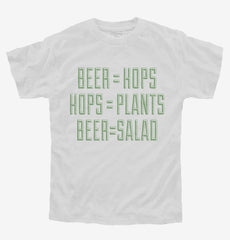 Beer Is Salad Youth Shirt