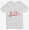 Beery Christmas Womens Vneck Shirt 666x695.jpg?v=1700405874