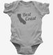 Best Coast grey Infant Bodysuit