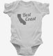 Best Coast white Infant Bodysuit