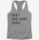 Best Dog Aunt Ever  Womens Racerback Tank