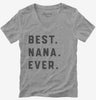 Best Nana Ever Womens Vneck