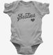 Besties grey Infant Bodysuit