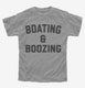 Boat and Booze Lake  Youth Tee