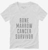 Bone Marrow Cancer Survivor Womens Vneck Shirt 666x695.jpg?v=1700499870