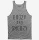 Boozy And Snoozy grey Tank