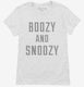 Boozy And Snoozy white Womens
