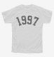 Born In 1997 white Youth Tee