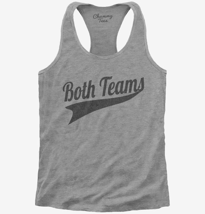 Both Teams Funny Bisexual T-Shirt