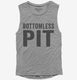 Bottomless Pit grey Womens Muscle Tank