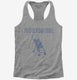 Boy Baby Stroller This Is How I Roll grey Womens Racerback Tank