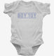 Boy Toy white Infant Bodysuit