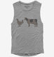 Brown Chicken Brown Cow  Womens Muscle Tank
