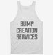 Bump Creation Services Proud New Father Dad white Tank