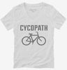 Cycopath Funny Cycling Road Bike Bicycle Womens Vneck Shirt 666x695.jpg?v=1700388263