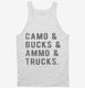 Camo Bucks Ammo Trucks white Tank