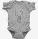 Camo Deer Antlers  Infant Bodysuit