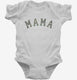 Camo Mama white Infant Bodysuit
