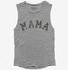 Camo Mama grey Womens Muscle Tank