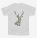 Camouflage Deer white Youth Tee