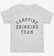 Campfire Drinking Team white Toddler Tee