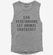 Can Vegetarians Eat Animal Crackers  Womens Muscle Tank