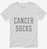 Cancer Sucks Womens Vneck Shirt 666x695.jpg?v=1700654043