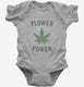 Cannabis Flower Power  Infant Bodysuit