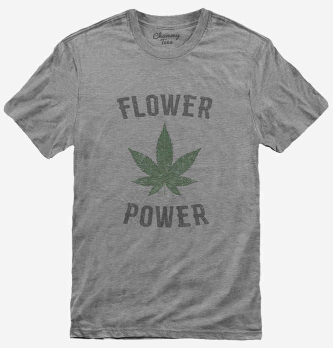 Cannabis Flower Power T-Shirt