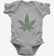 Cannabis Leaf Pot Marijuana  Infant Bodysuit