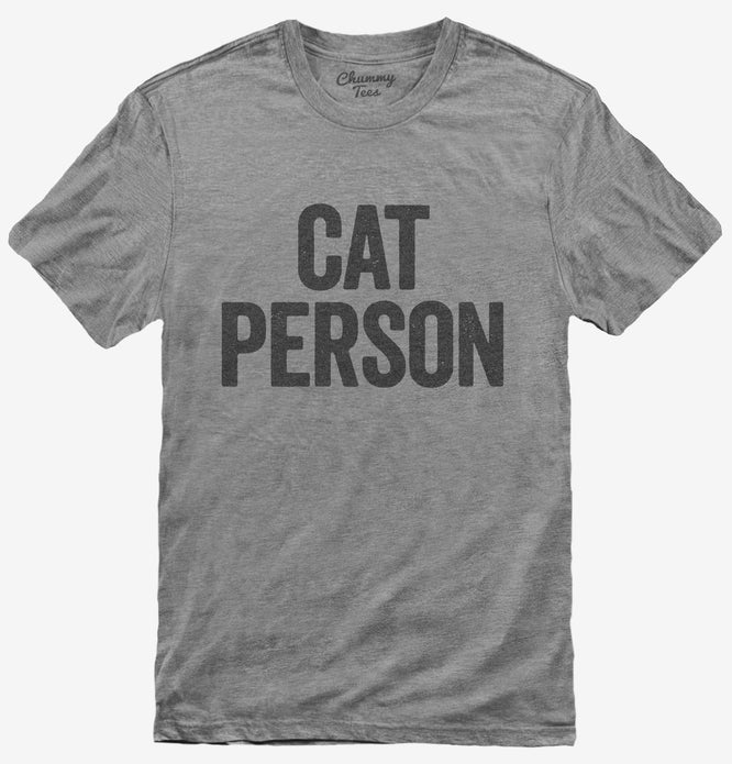 Cat Person T-Shirt