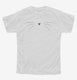 Cat Whiskers white Youth Tee
