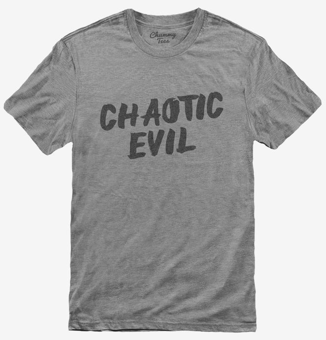 Chaotic Evil Alignment T-Shirt