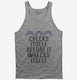Check Yourself Before You Wreck Your Dna Genetics grey Tank