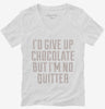 Chocolate Joke Womens Vneck Shirt 666x695.jpg?v=1700557063